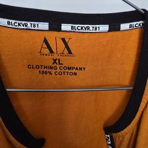 ARMANI YELLOW TEE